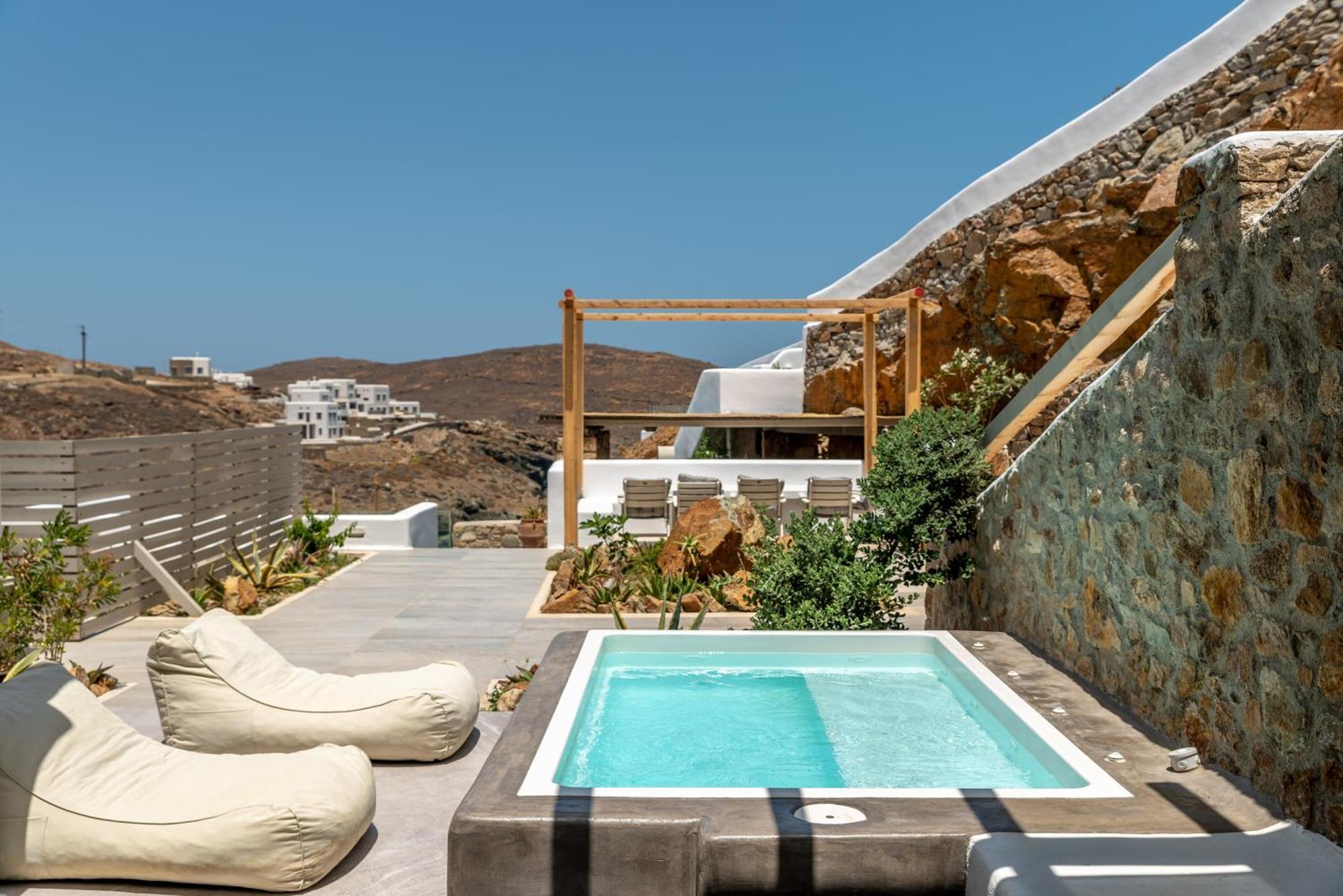 Miramare Suites Mykonos Merchia Beach Exterior photo